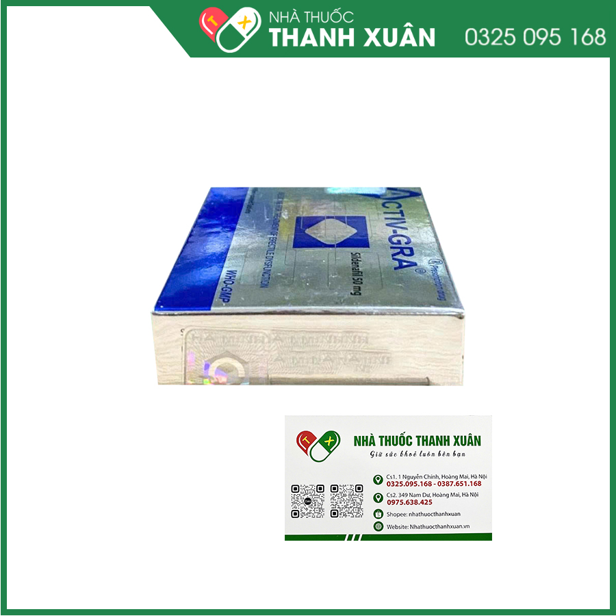 Activ-Gra điều trị rối loạn cương dương